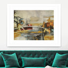 Composicion I by Gabriela Villarreal on GIANT ART - yellow abstract