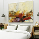 Feteen II by Gabriela Villarreal on GIANT ART - pink abstract