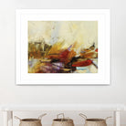 Feteen II by Gabriela Villarreal on GIANT ART - pink abstract