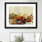 Feteen II by Gabriela Villarreal on GIANT ART - pink abstract