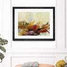 Feteen II by Gabriela Villarreal on GIANT ART - pink abstract