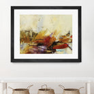 Feteen II by Gabriela Villarreal on GIANT ART - pink abstract