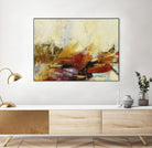 Feteen II by Gabriela Villarreal on GIANT ART - pink abstract