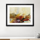 Feteen II by Gabriela Villarreal on GIANT ART - pink abstract