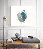 Teal Gesture I by June Erica Vess on GIANT ART - green abstract