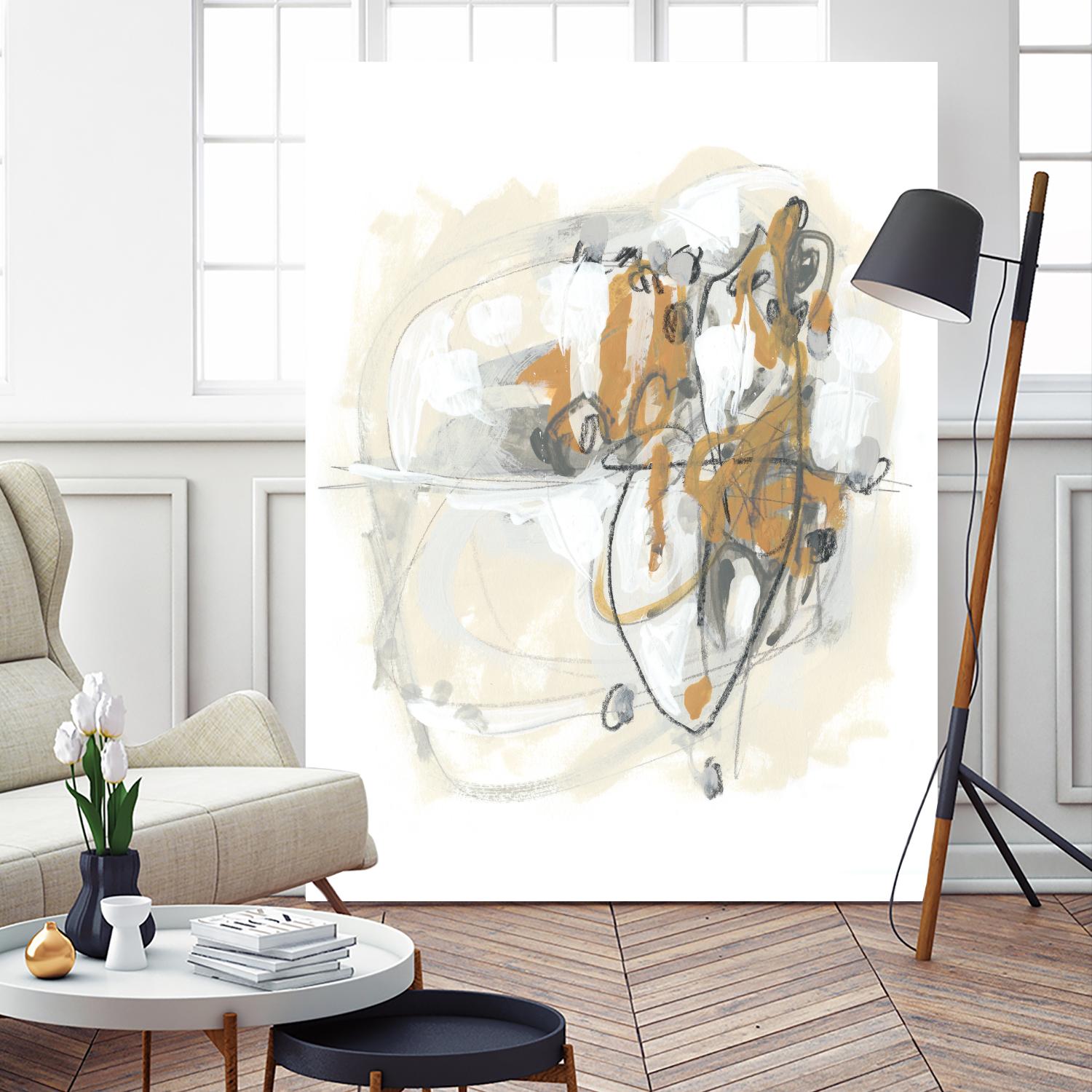 Spur II by June Erica Vess on GIANT ART - brown abstract