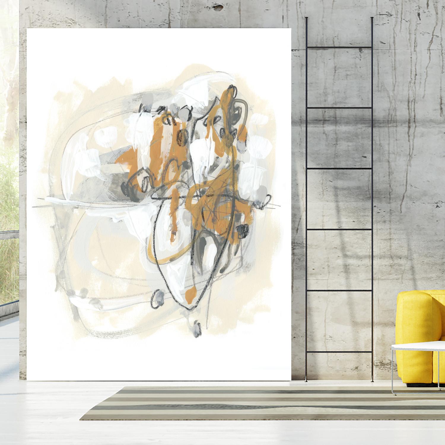 Spur II by June Erica Vess on GIANT ART - brown abstract