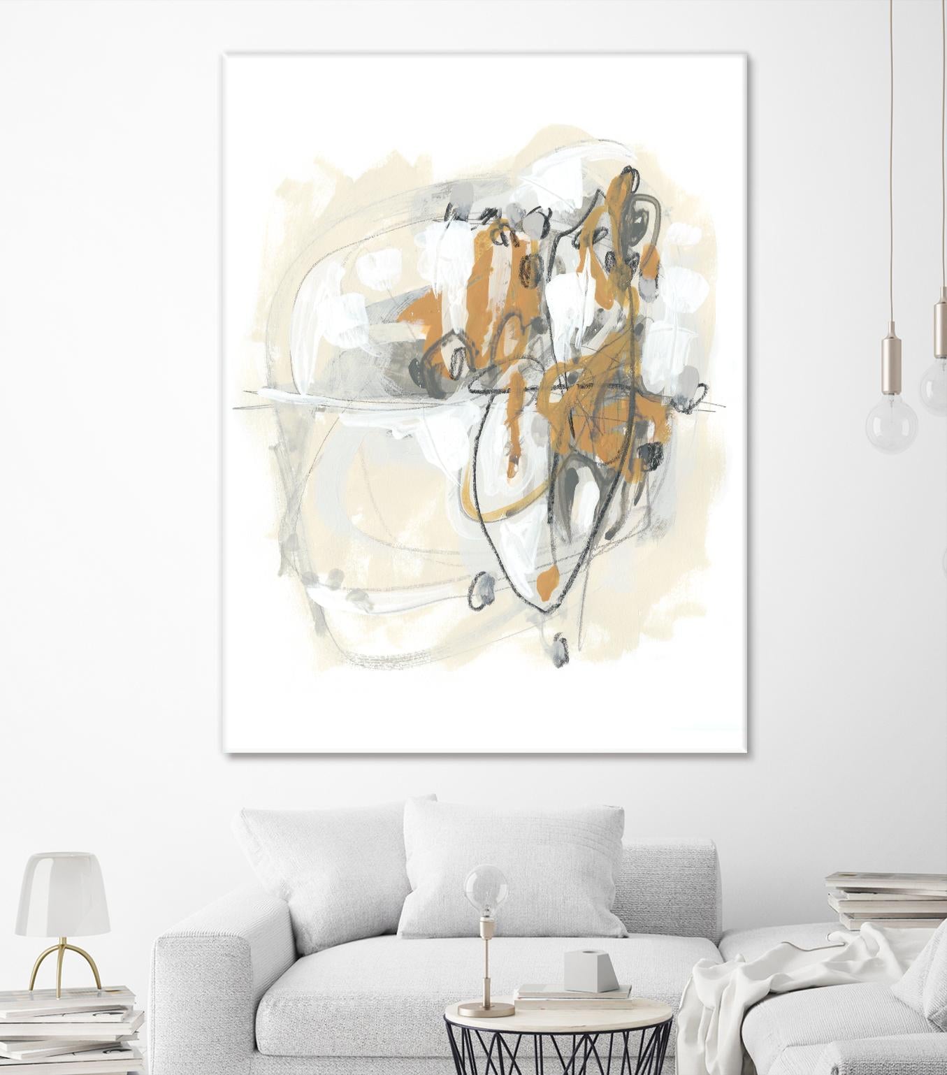 Spur II by June Erica Vess on GIANT ART - brown abstract