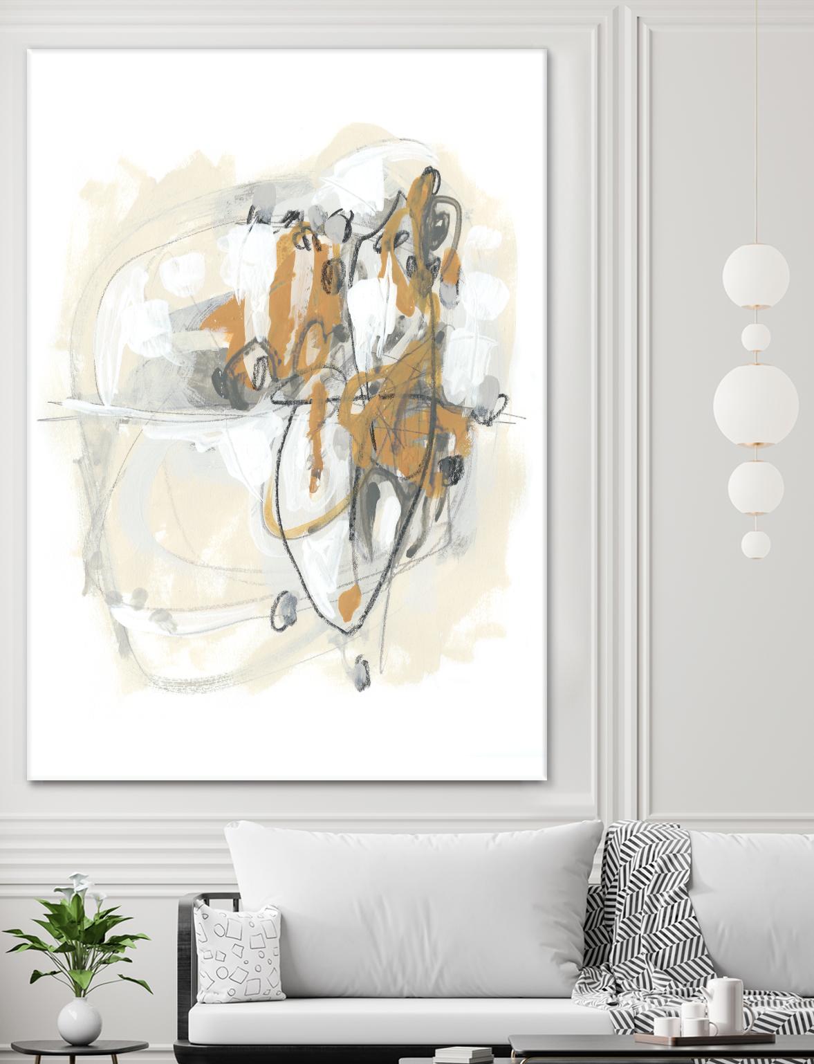 Spur II by June Erica Vess on GIANT ART - brown abstract