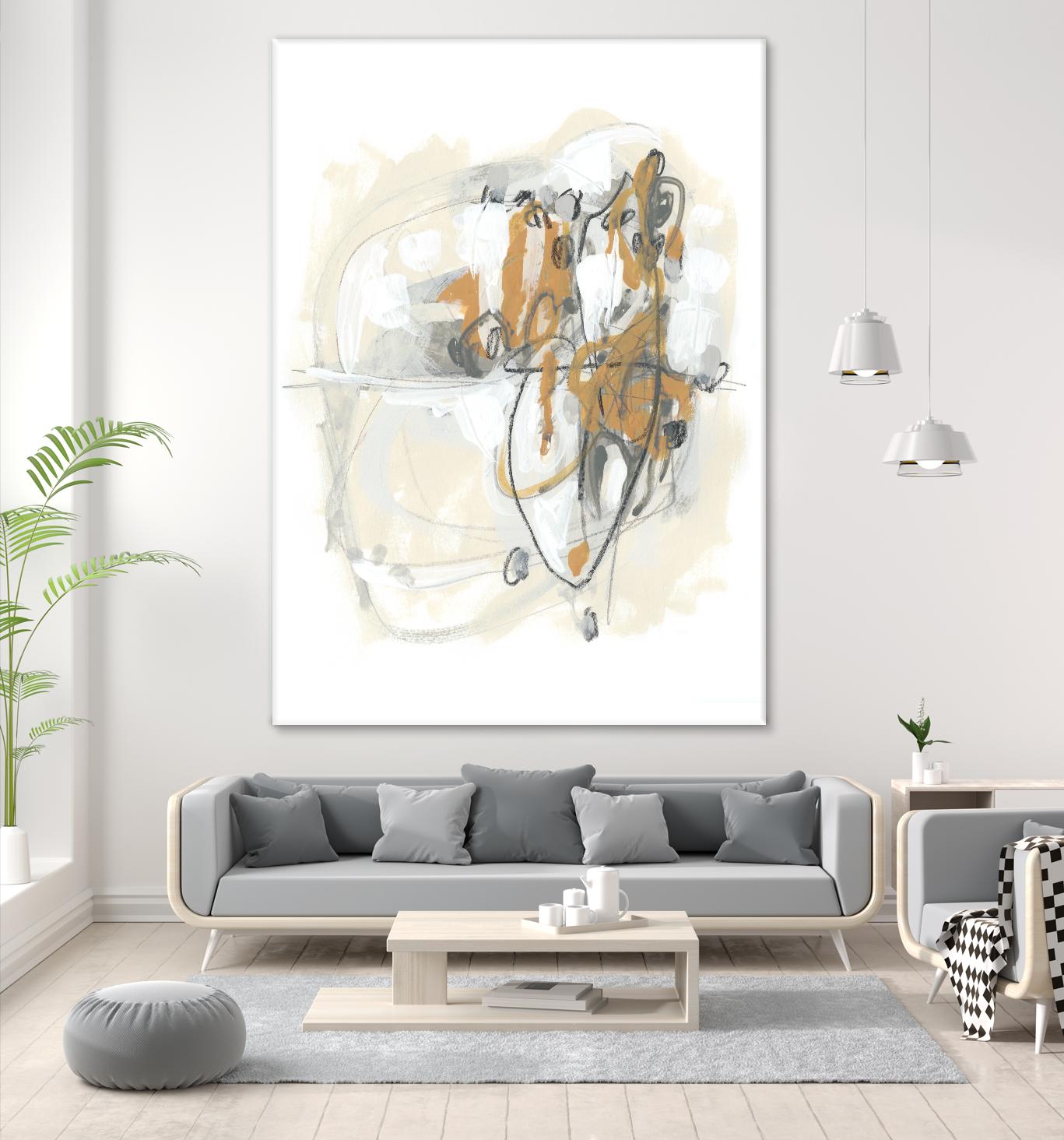 Spur II by June Erica Vess on GIANT ART - brown abstract