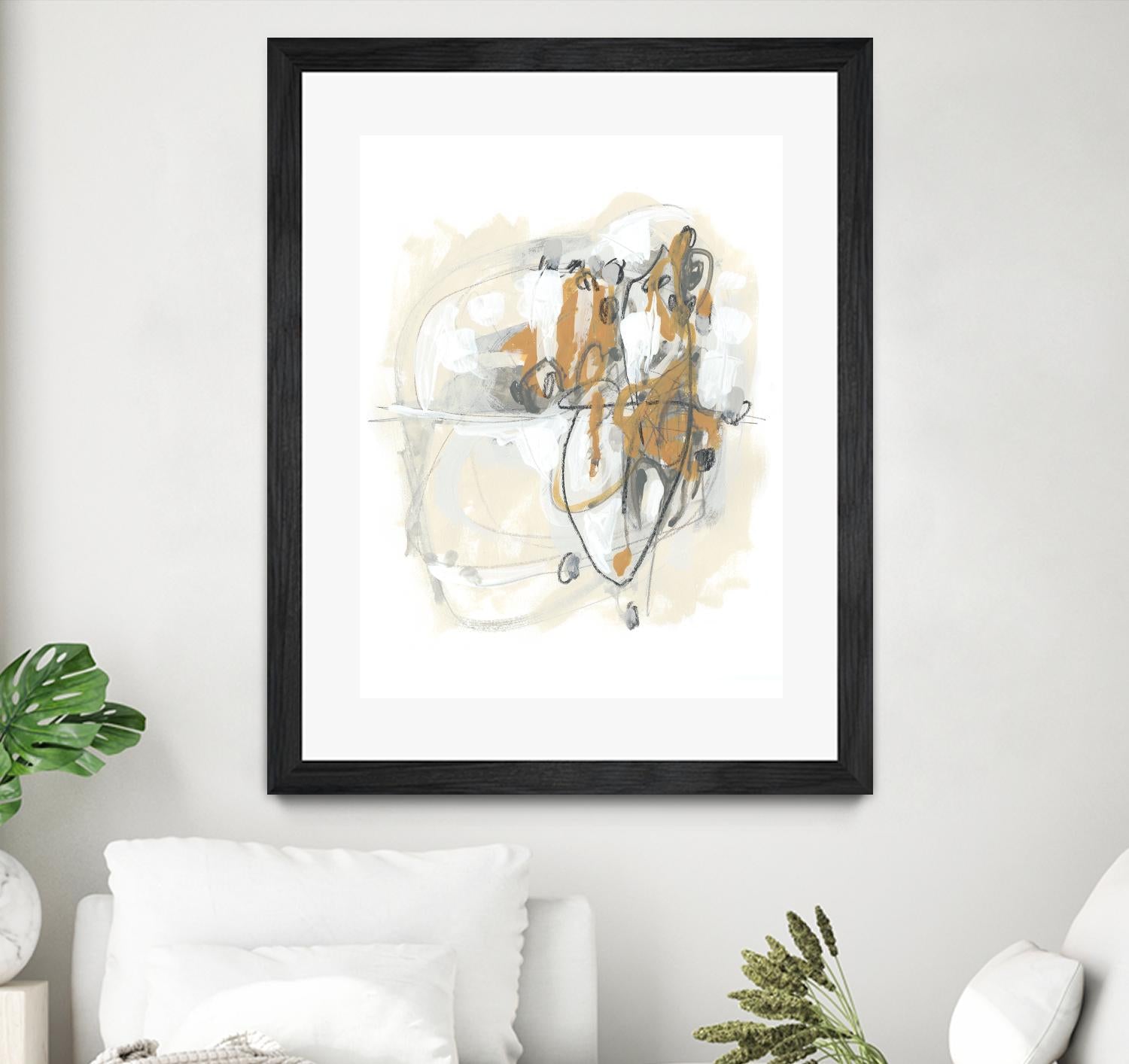 Spur II by June Erica Vess on GIANT ART - brown abstract