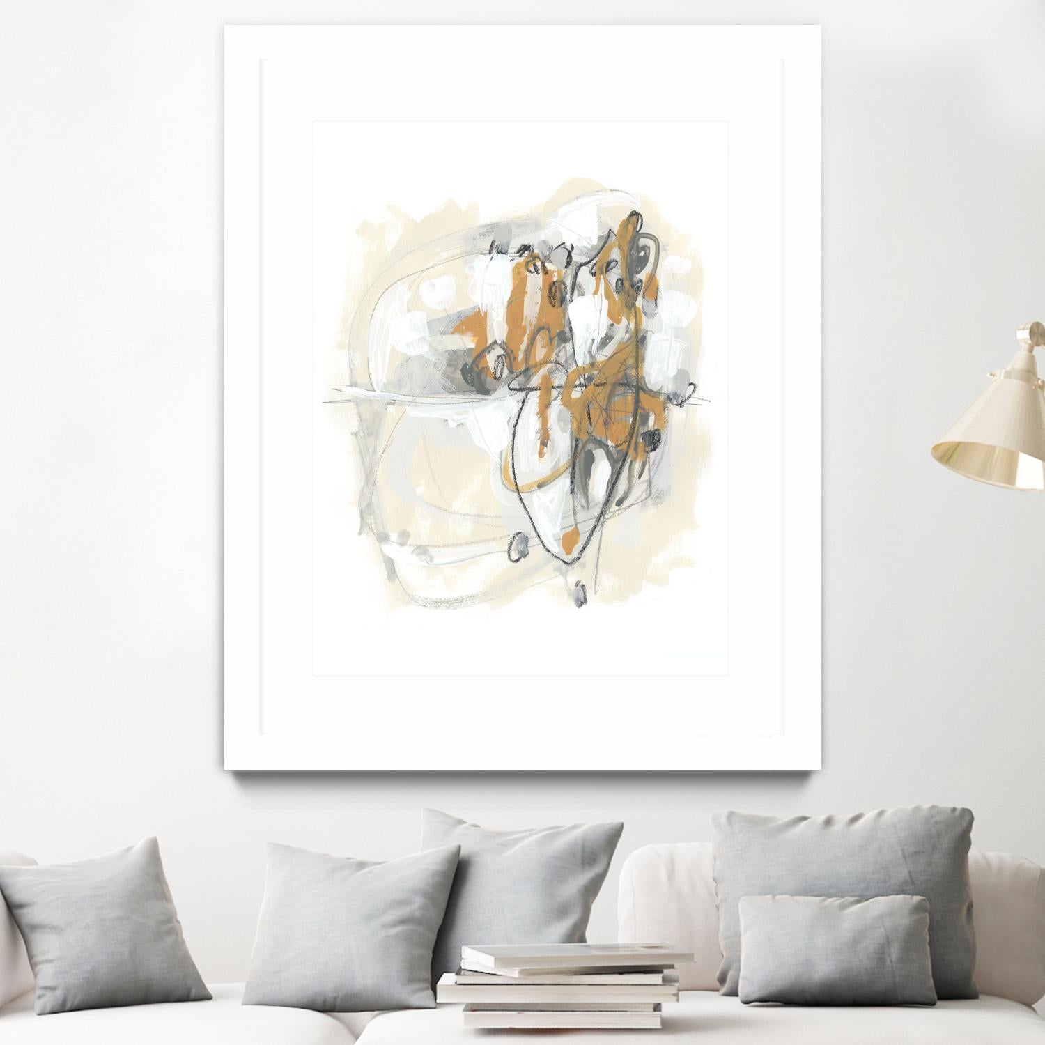 Spur II by June Erica Vess on GIANT ART - brown abstract