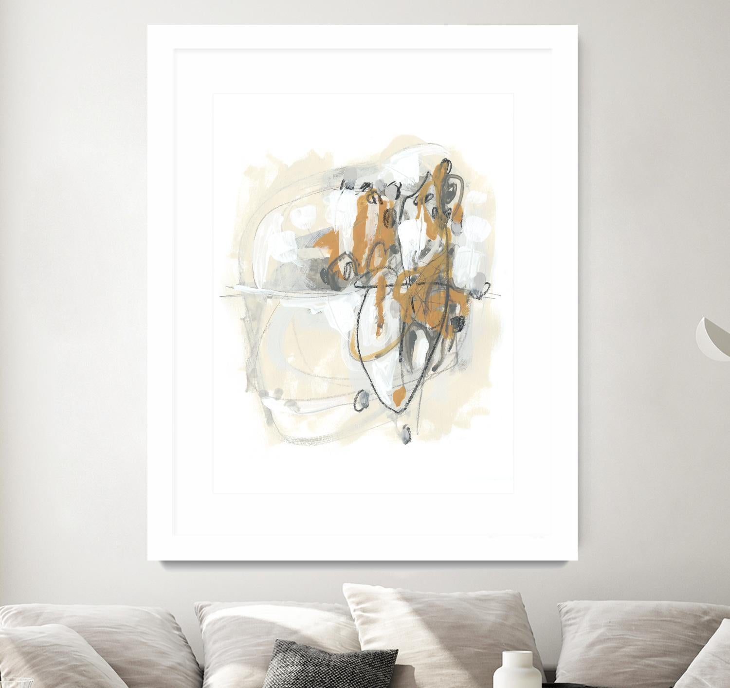 Spur II by June Erica Vess on GIANT ART - brown abstract