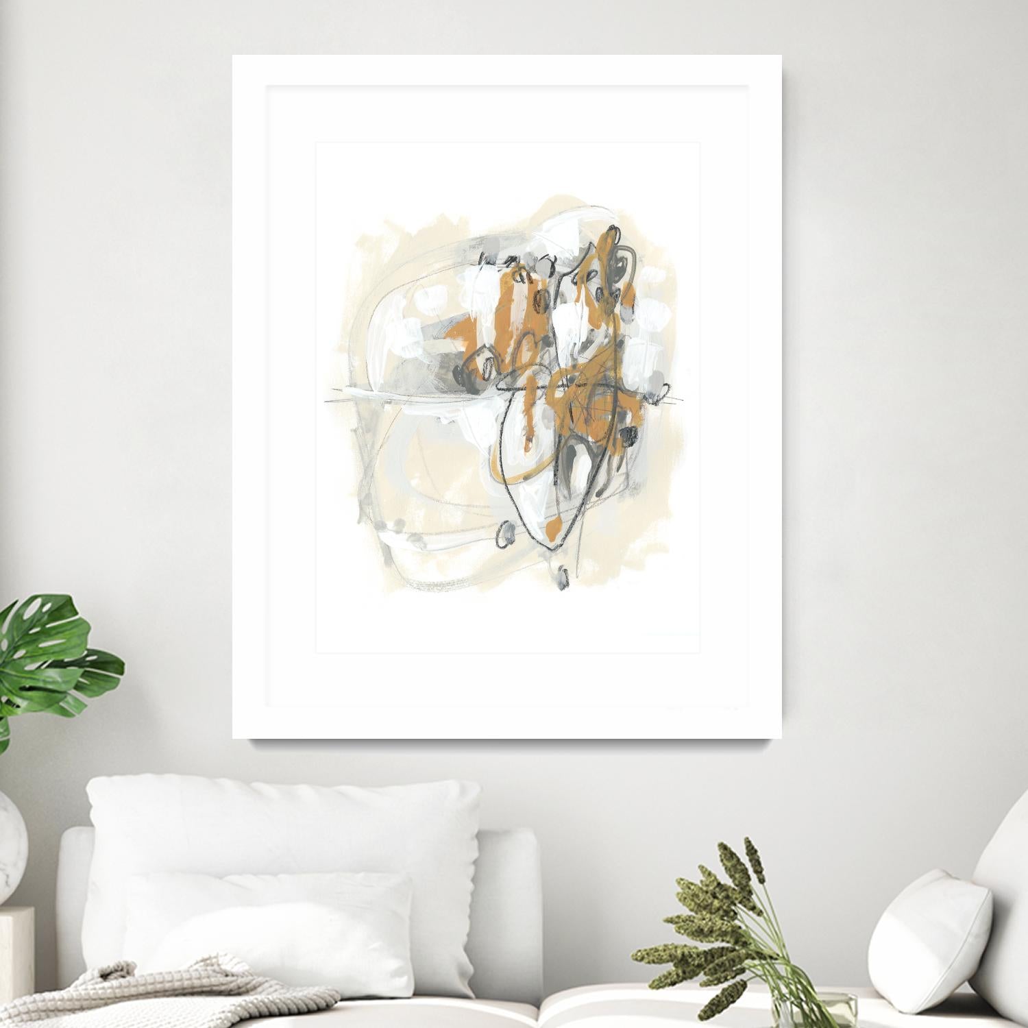 Spur II by June Erica Vess on GIANT ART - brown abstract