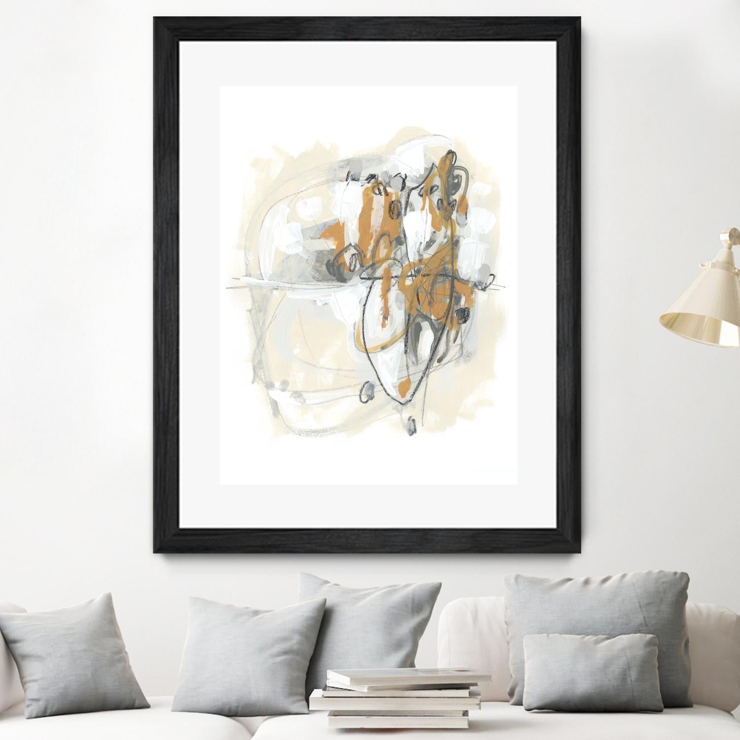 Spur II by June Erica Vess on GIANT ART - brown abstract