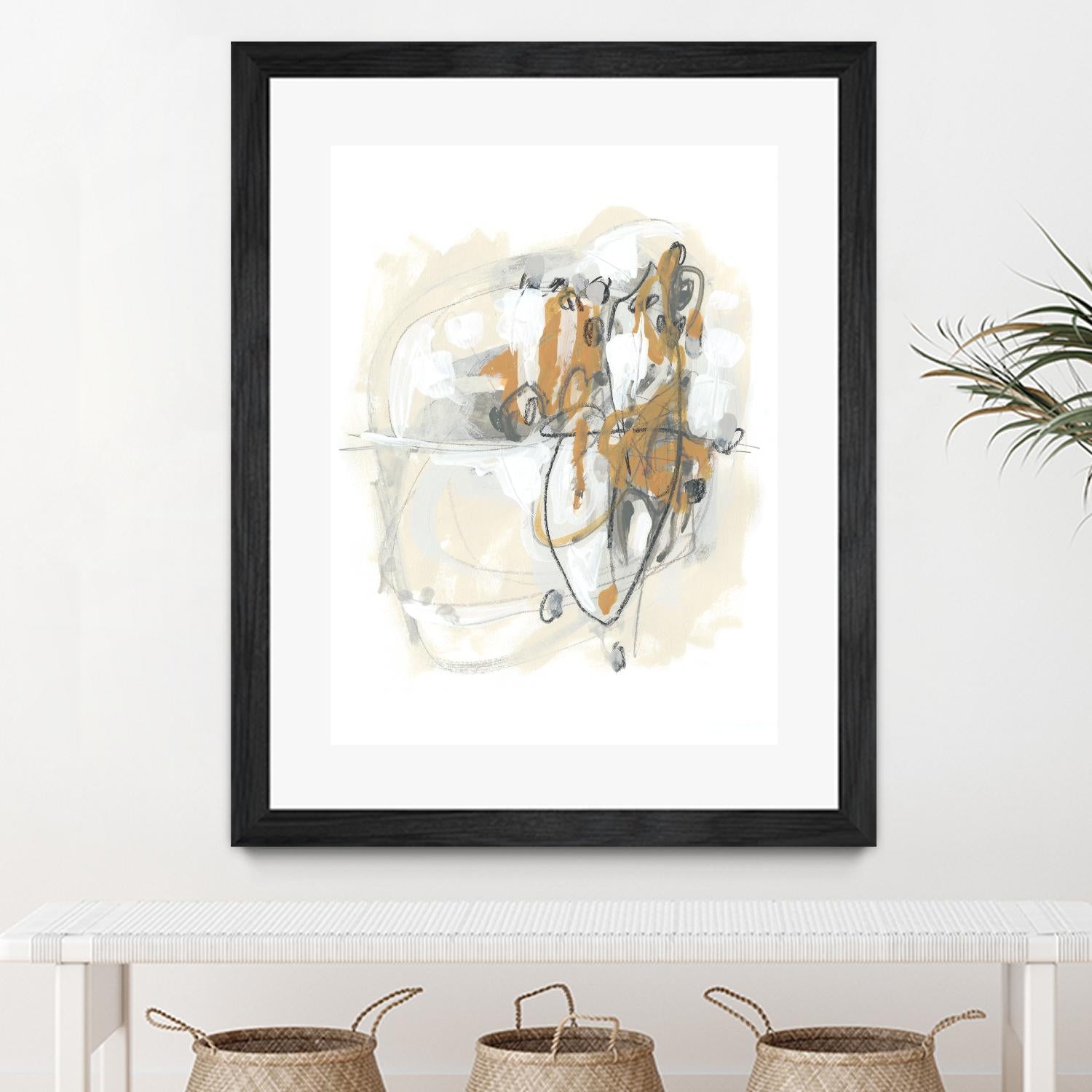 Spur II by June Erica Vess on GIANT ART - brown abstract