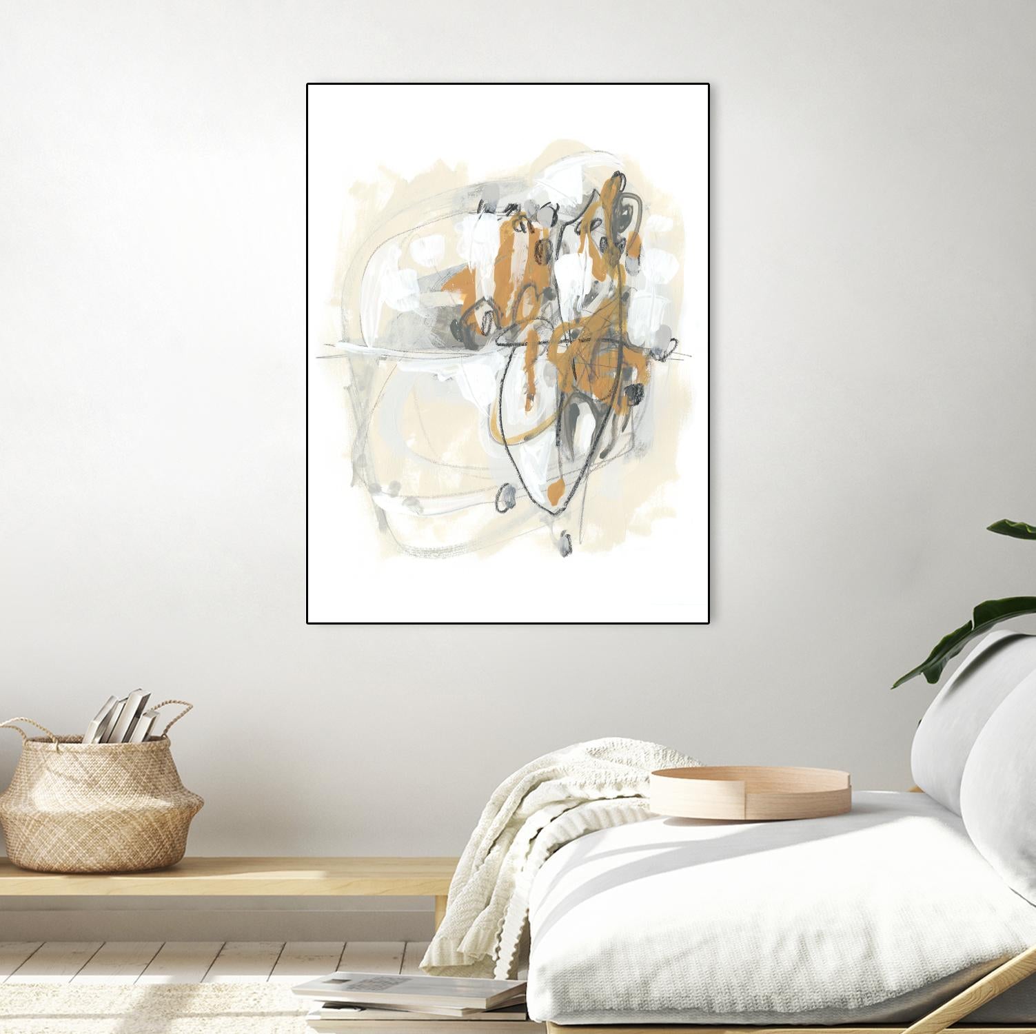 Spur II by June Erica Vess on GIANT ART - brown abstract