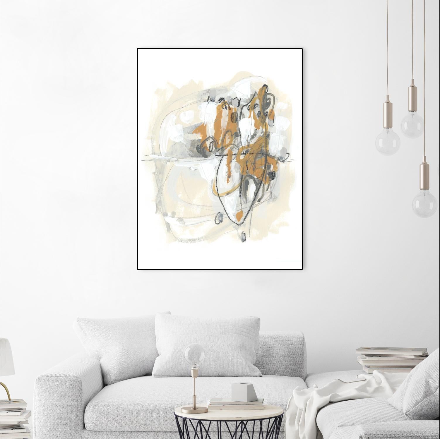 Spur II by June Erica Vess on GIANT ART - brown abstract