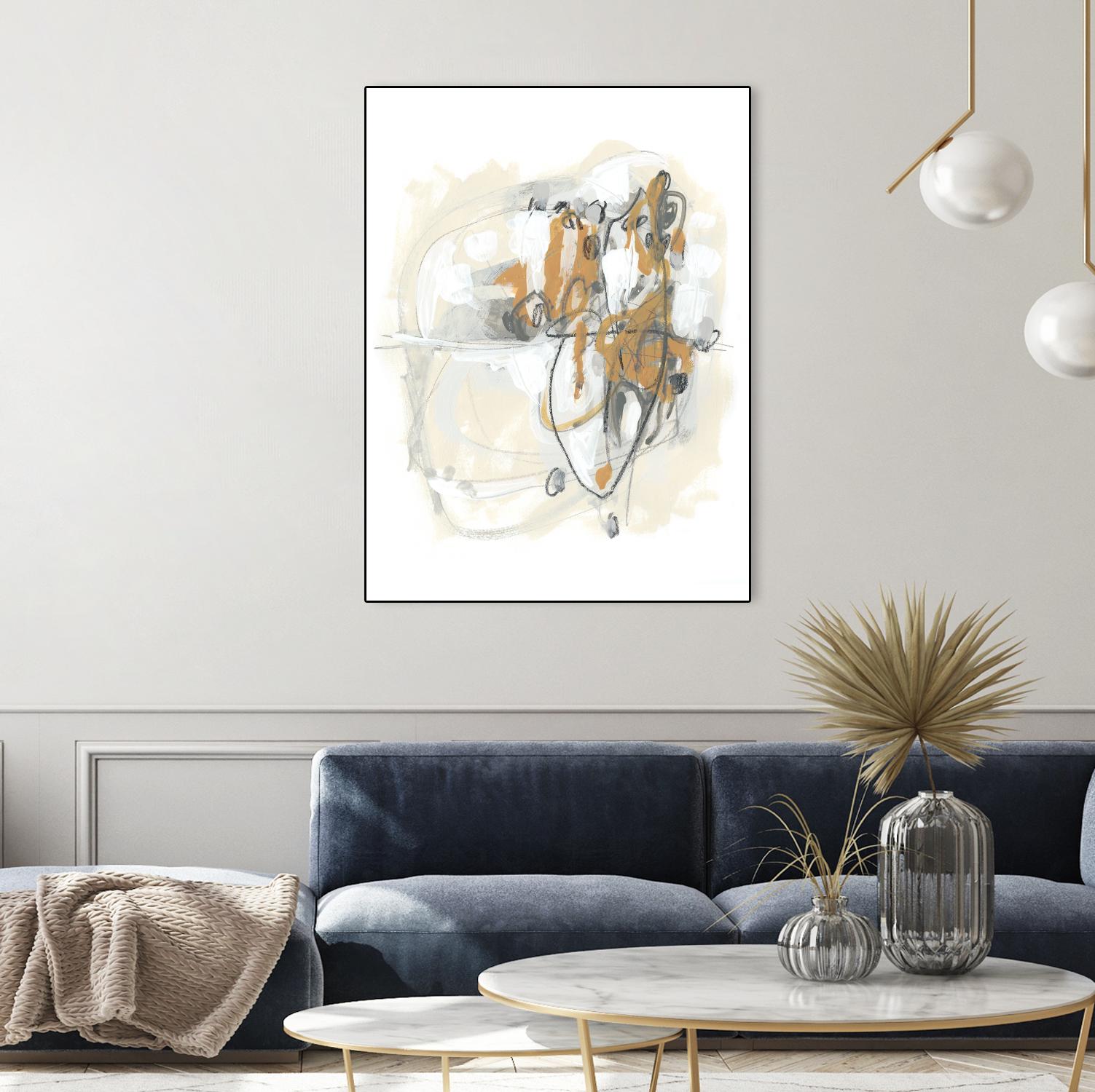 Spur II by June Erica Vess on GIANT ART - brown abstract