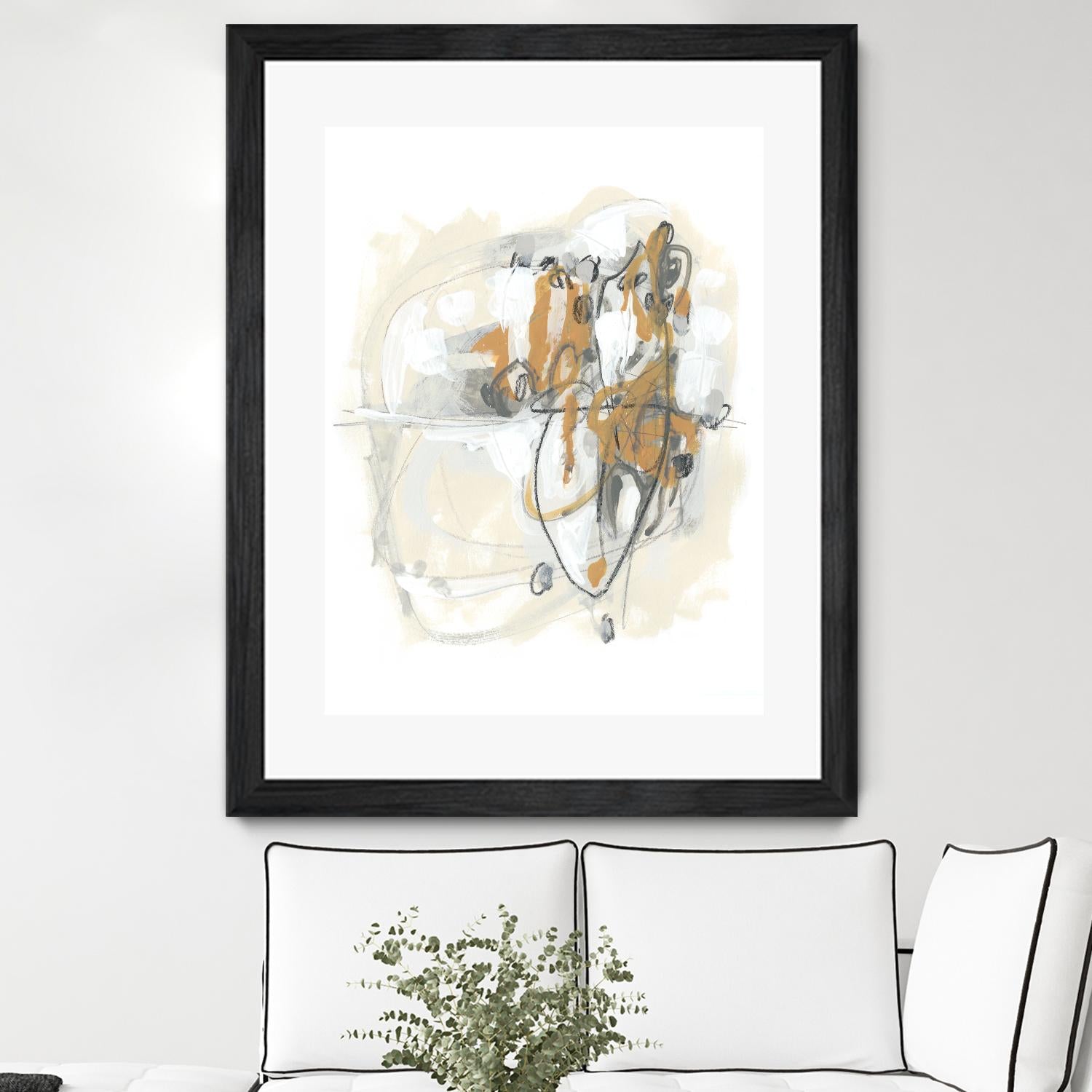 Spur II by June Erica Vess on GIANT ART - brown abstract