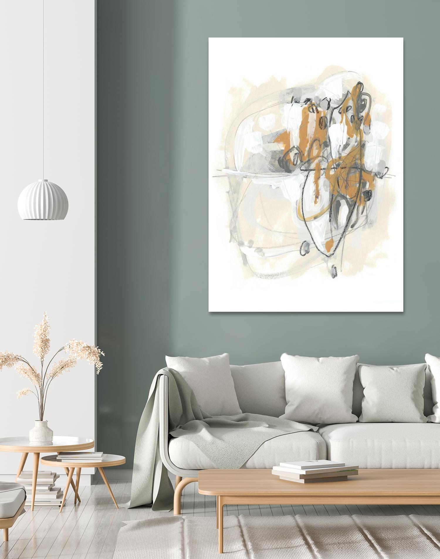 Spur II by June Erica Vess on GIANT ART - brown abstract