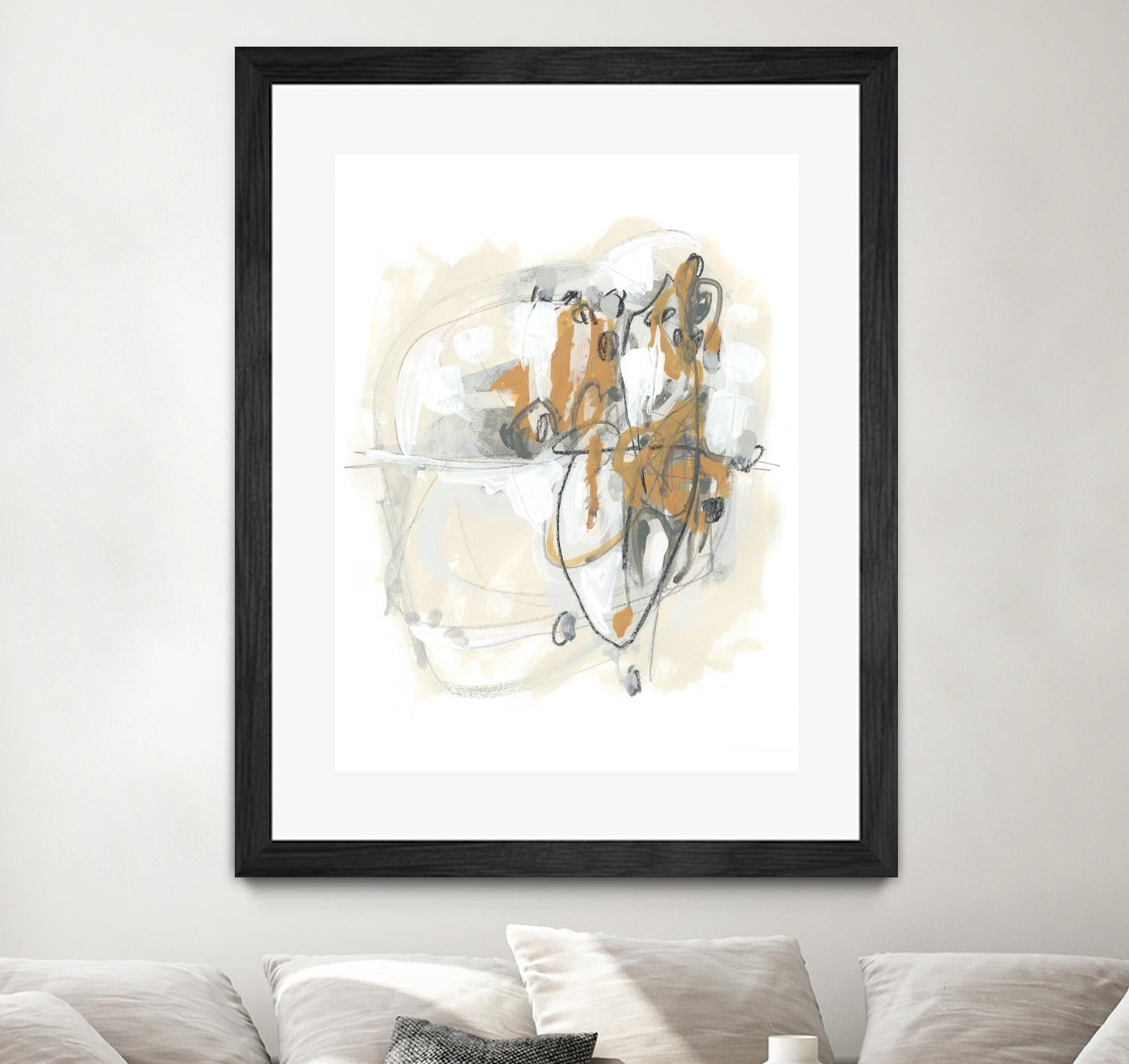 Spur II by June Erica Vess on GIANT ART - brown abstract