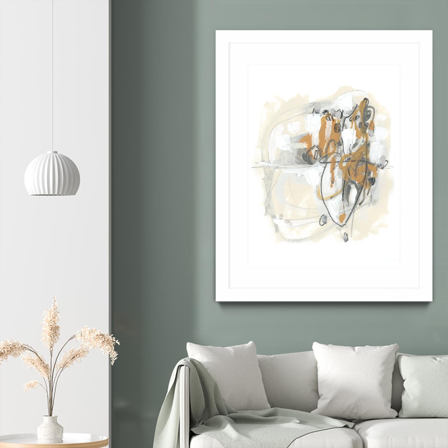 Spur II by June Erica Vess on GIANT ART - brown abstract