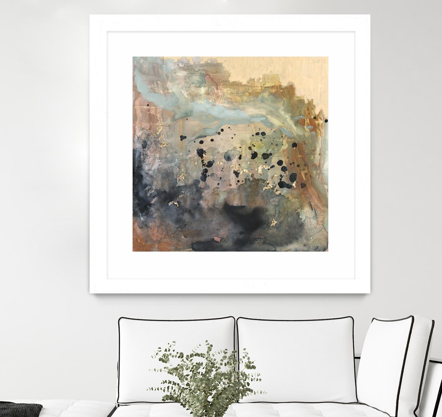 Coulee II by Victoria Borges on GIANT ART - brown abstract