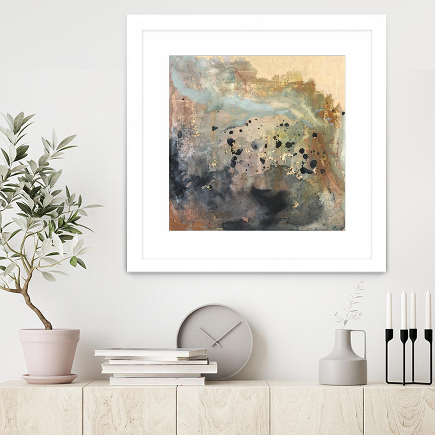 Coulee II by Victoria Borges on GIANT ART - brown abstract