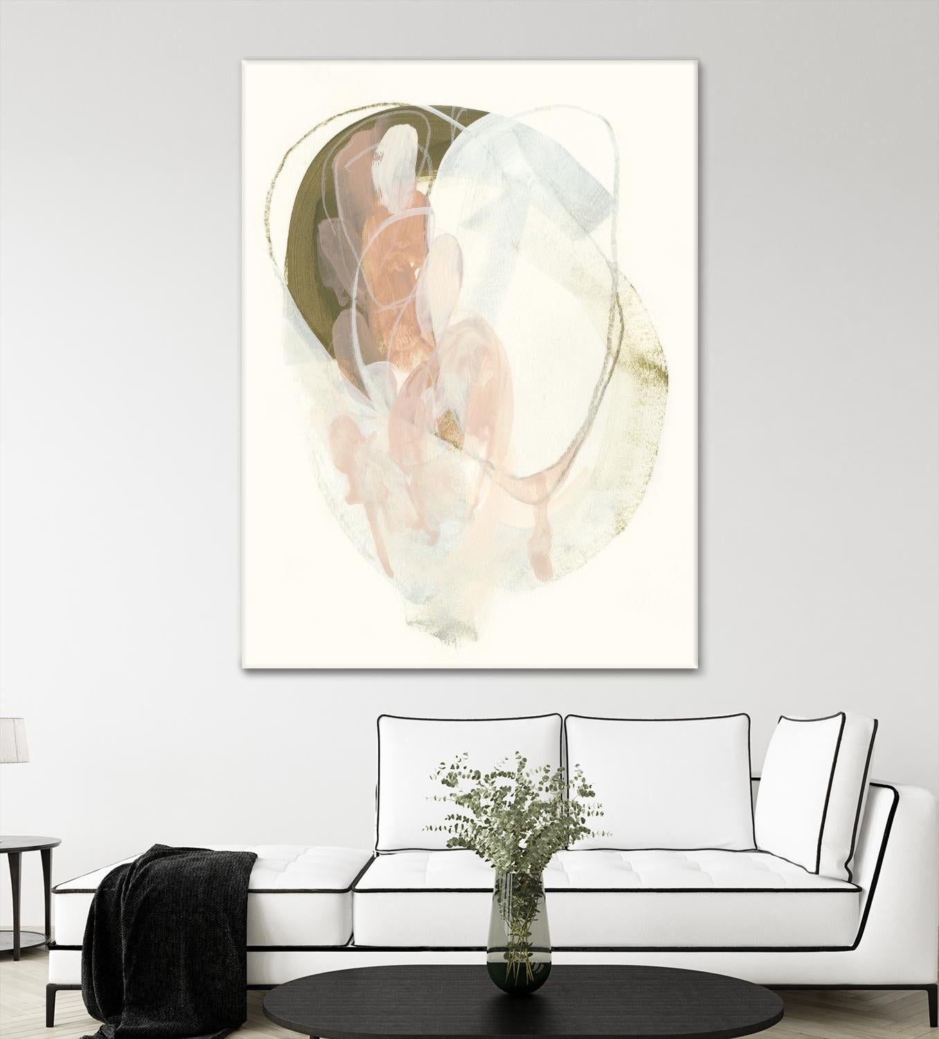 Hyacinth Gesture II by June Erica Vess on GIANT ART - pink abstract