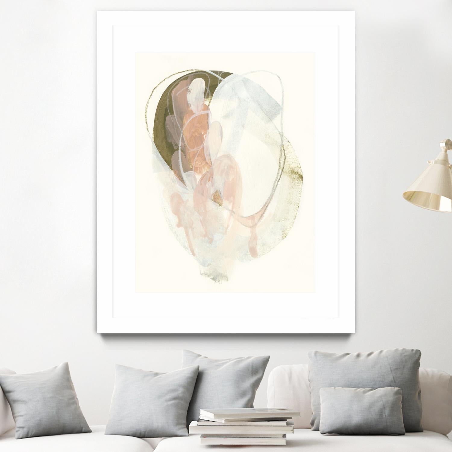 Hyacinth Gesture II by June Erica Vess on GIANT ART - pink abstract