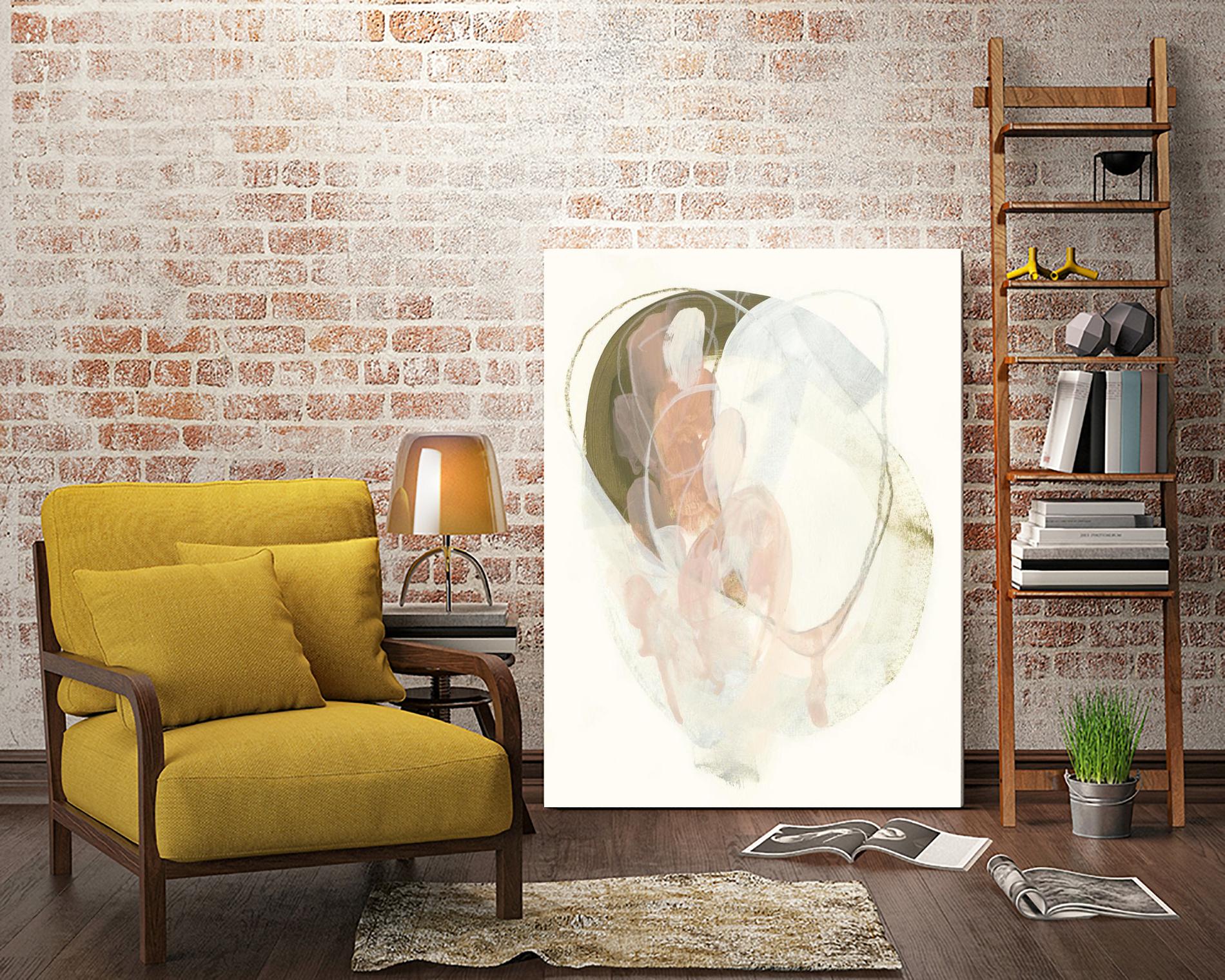 Hyacinth Gesture II by June Erica Vess on GIANT ART - pink abstract