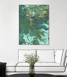 Rambling Sage I by Regina Moore on GIANT ART - green abstract