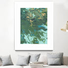 Rambling Sage I by Regina Moore on GIANT ART - green abstract