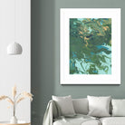 Rambling Sage I by Regina Moore on GIANT ART - green abstract