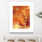 Nomadic Blaze III by Regina Moore on GIANT ART - orange abstract
