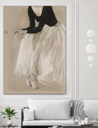 Ballet Study I by Jennifer Paxton Parker on GIANT ART - brown fashion