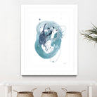 Aqua Orbit IV by June Erica Vess on GIANT ART - blue abstract