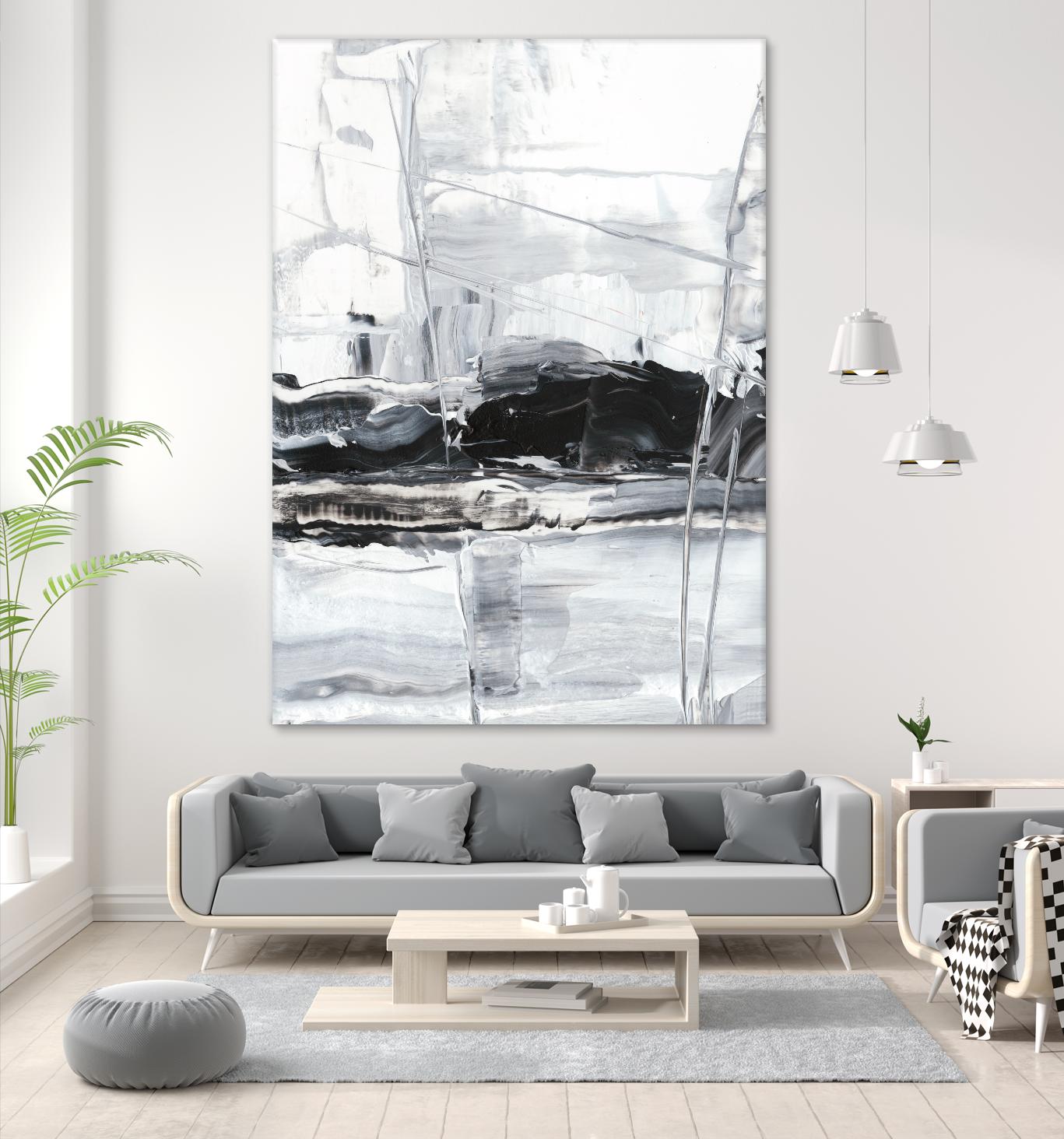 Winter Lightning II by Ethan Harper on GIANT ART - abstract