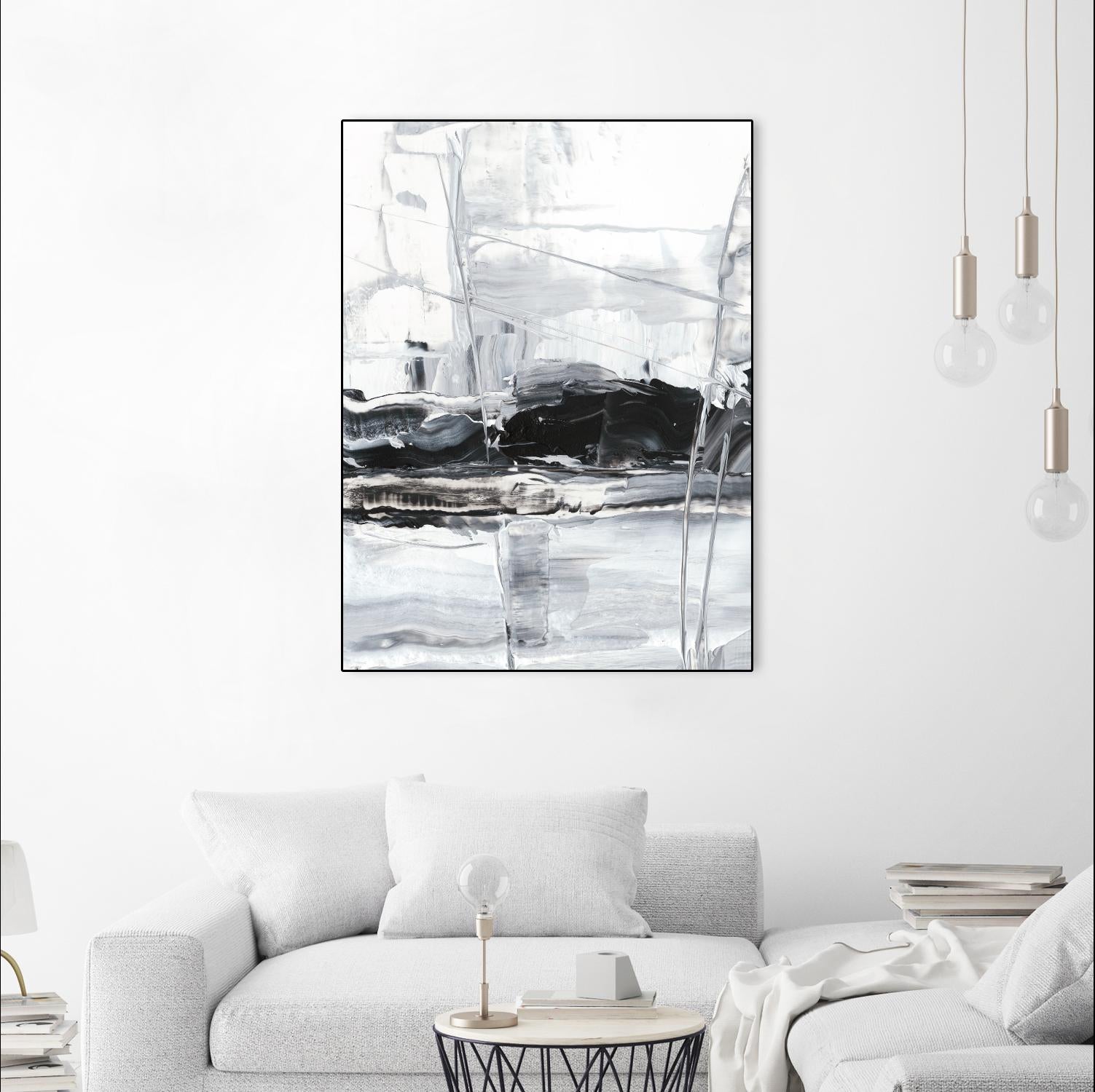 Winter Lightning II by Ethan Harper on GIANT ART - abstract