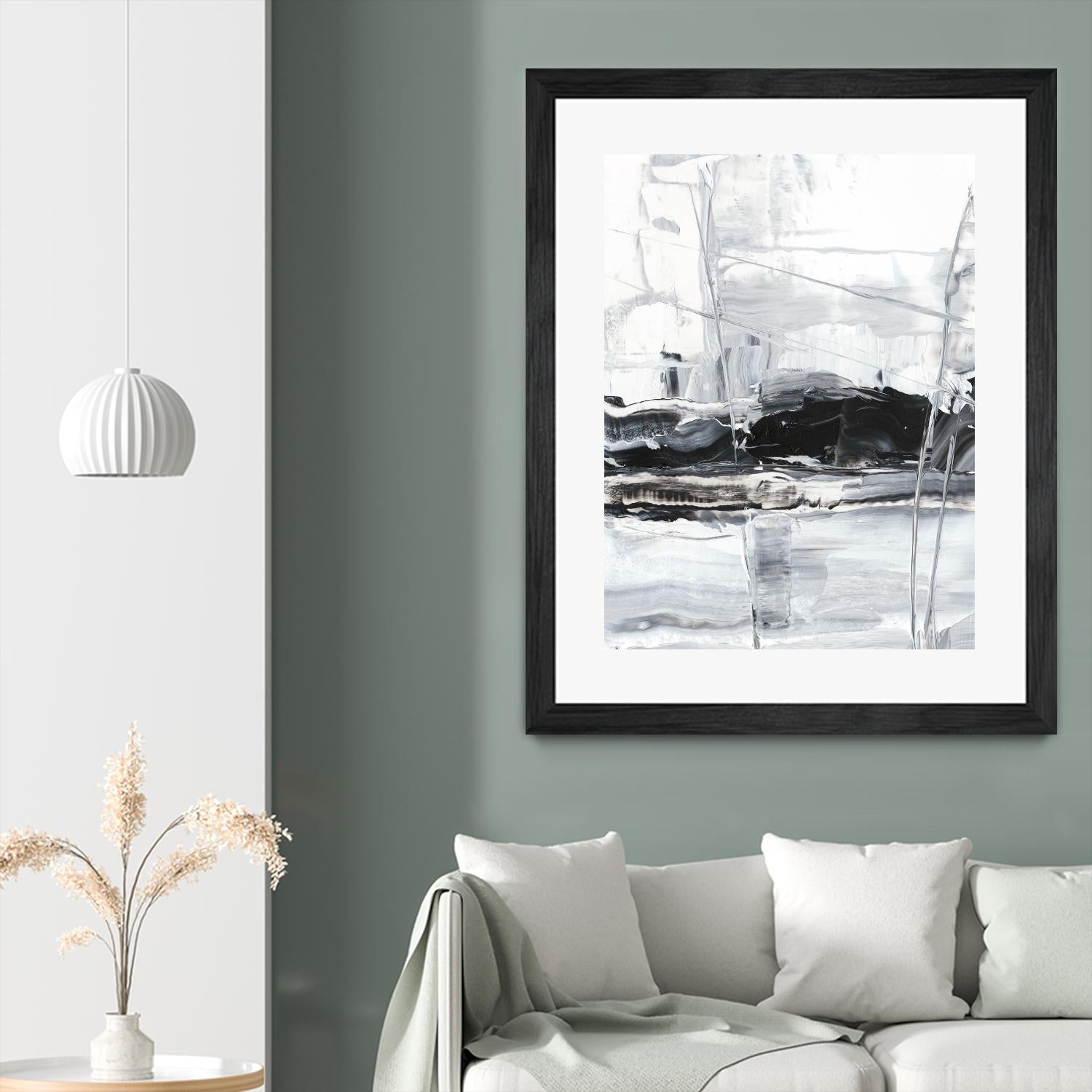 Winter Lightning II by Ethan Harper on GIANT ART - abstract