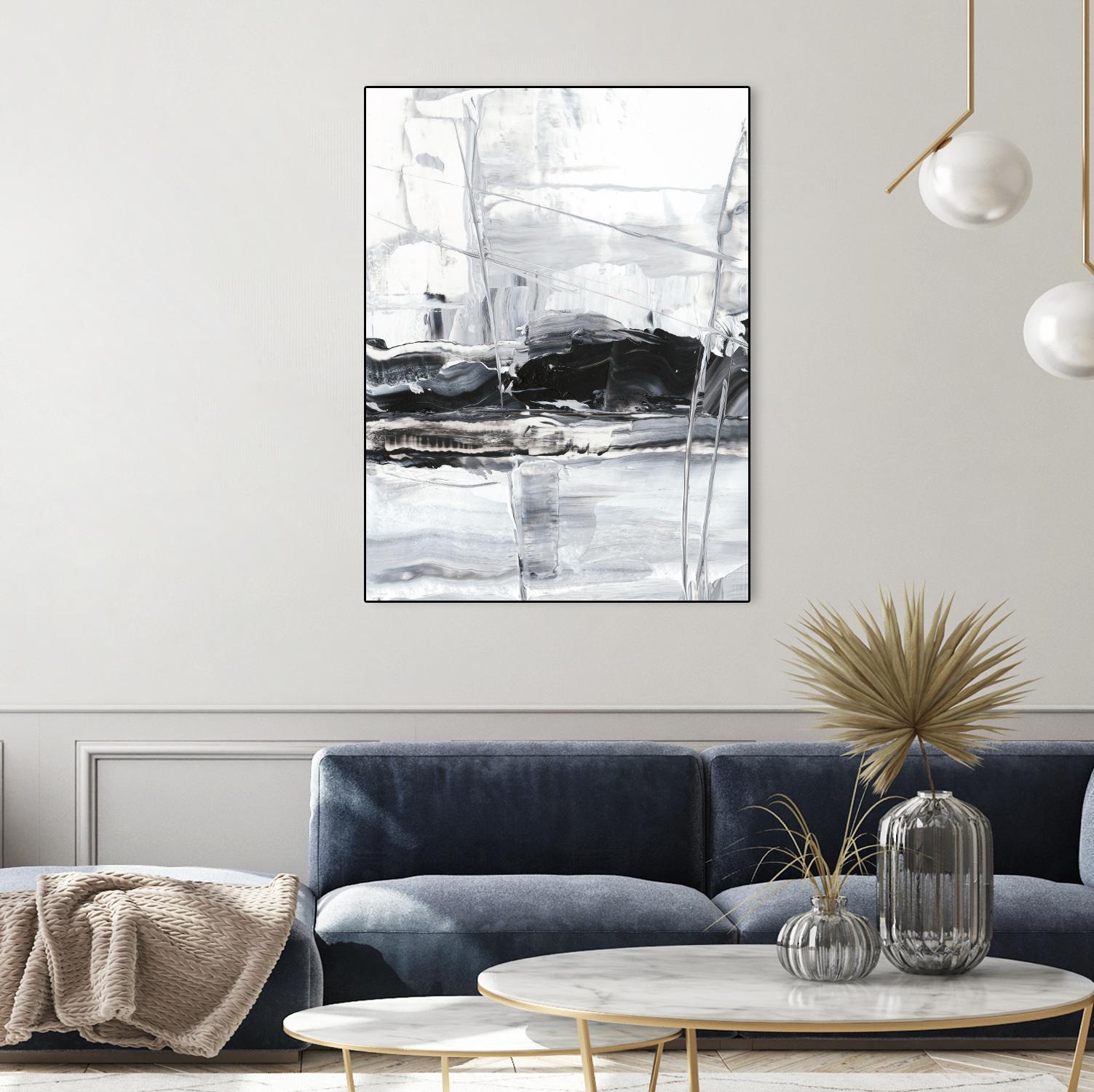 Winter Lightning II by Ethan Harper on GIANT ART - abstract