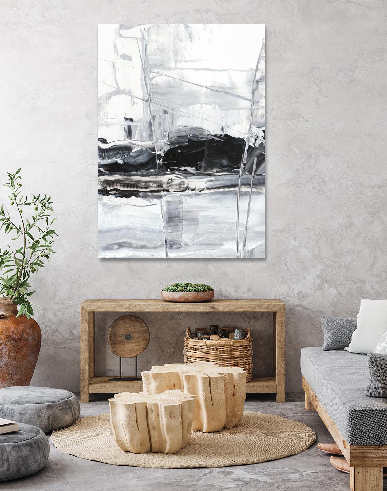 Winter Lightning II by Ethan Harper on GIANT ART - abstract