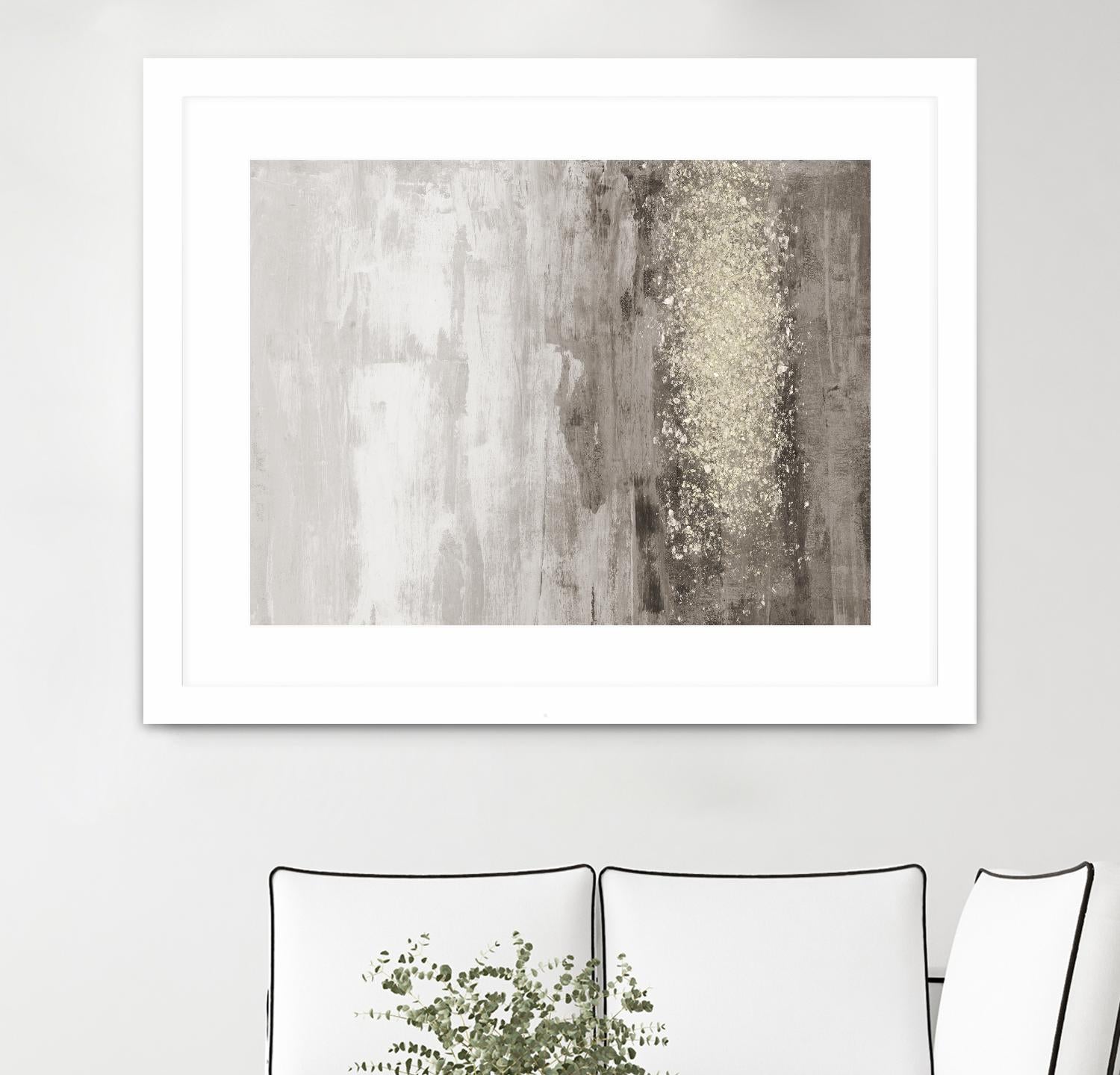 Glitter Rain I by Jennifer Goldberger on GIANT ART - abstract