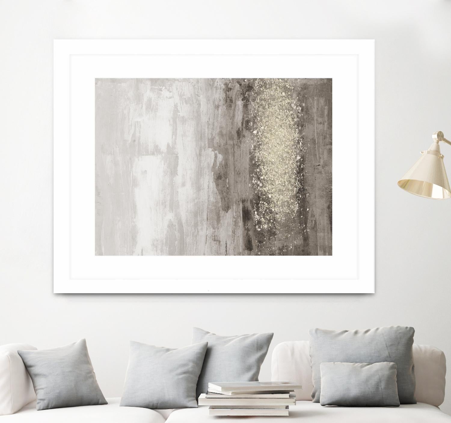 Glitter Rain I by Jennifer Goldberger on GIANT ART - abstract