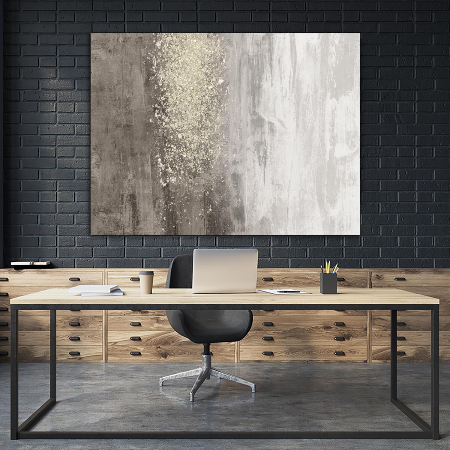 Glitter Rain II by Jennifer Goldberger on GIANT ART - abstract