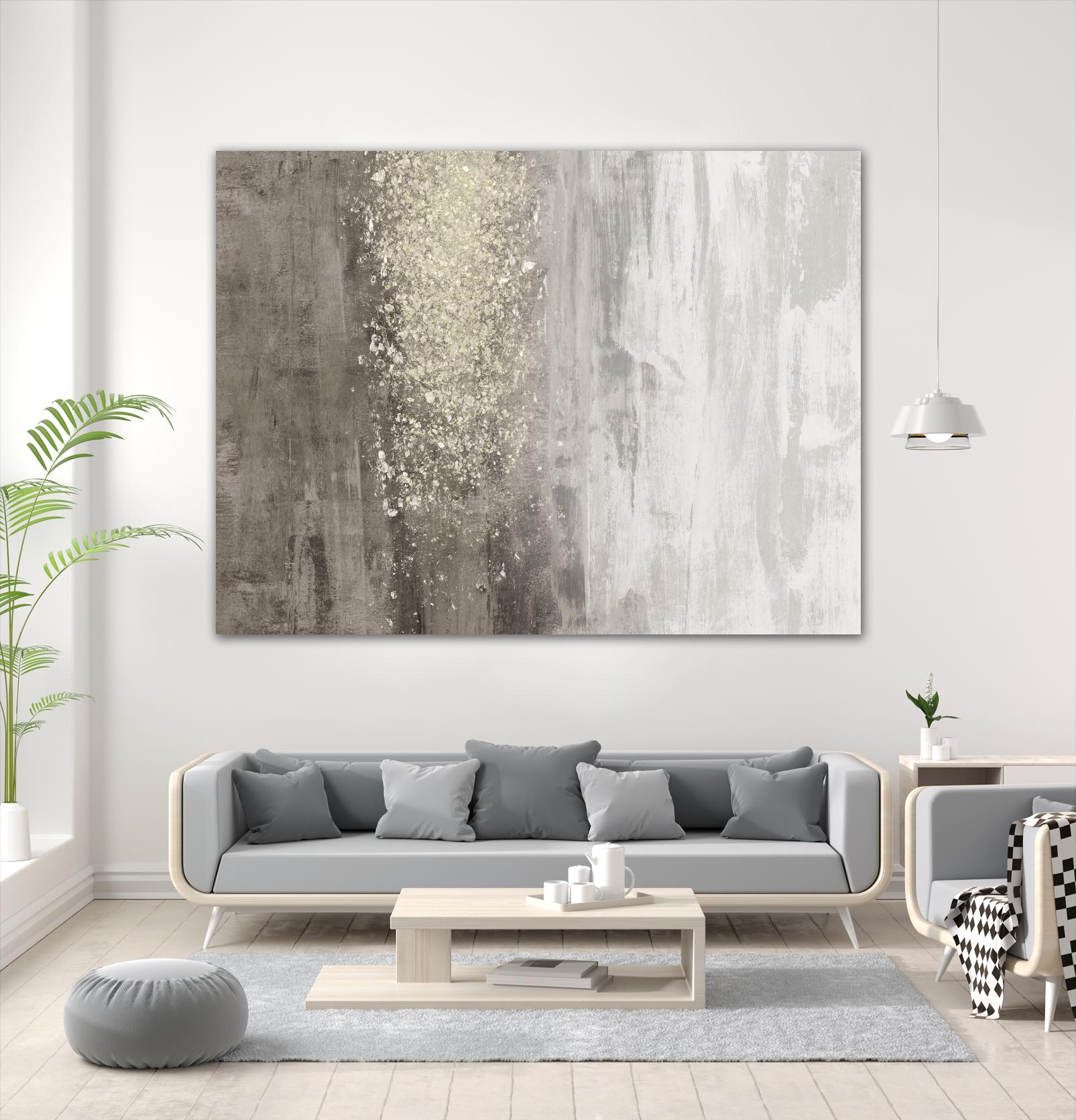 Glitter Rain II by Jennifer Goldberger on GIANT ART - abstract