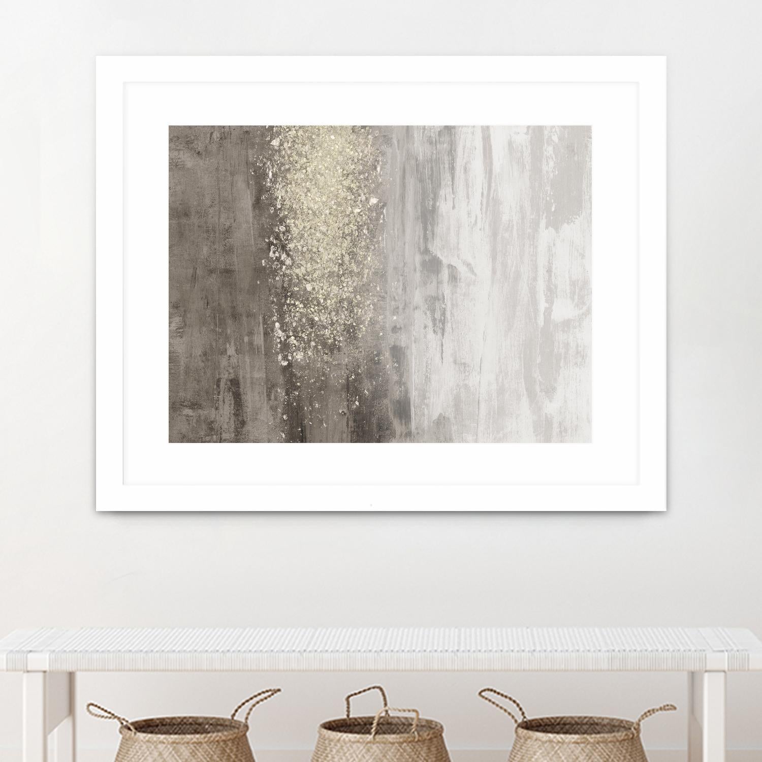 Glitter Rain II by Jennifer Goldberger on GIANT ART - abstract