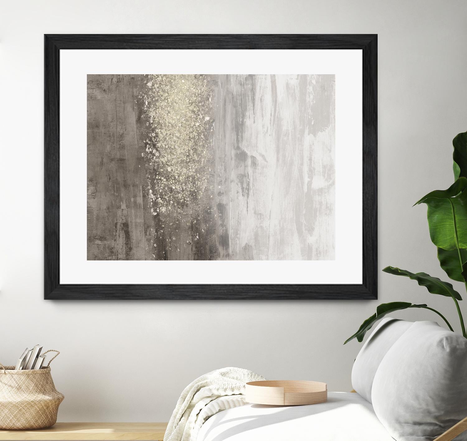 Glitter Rain II by Jennifer Goldberger on GIANT ART - abstract