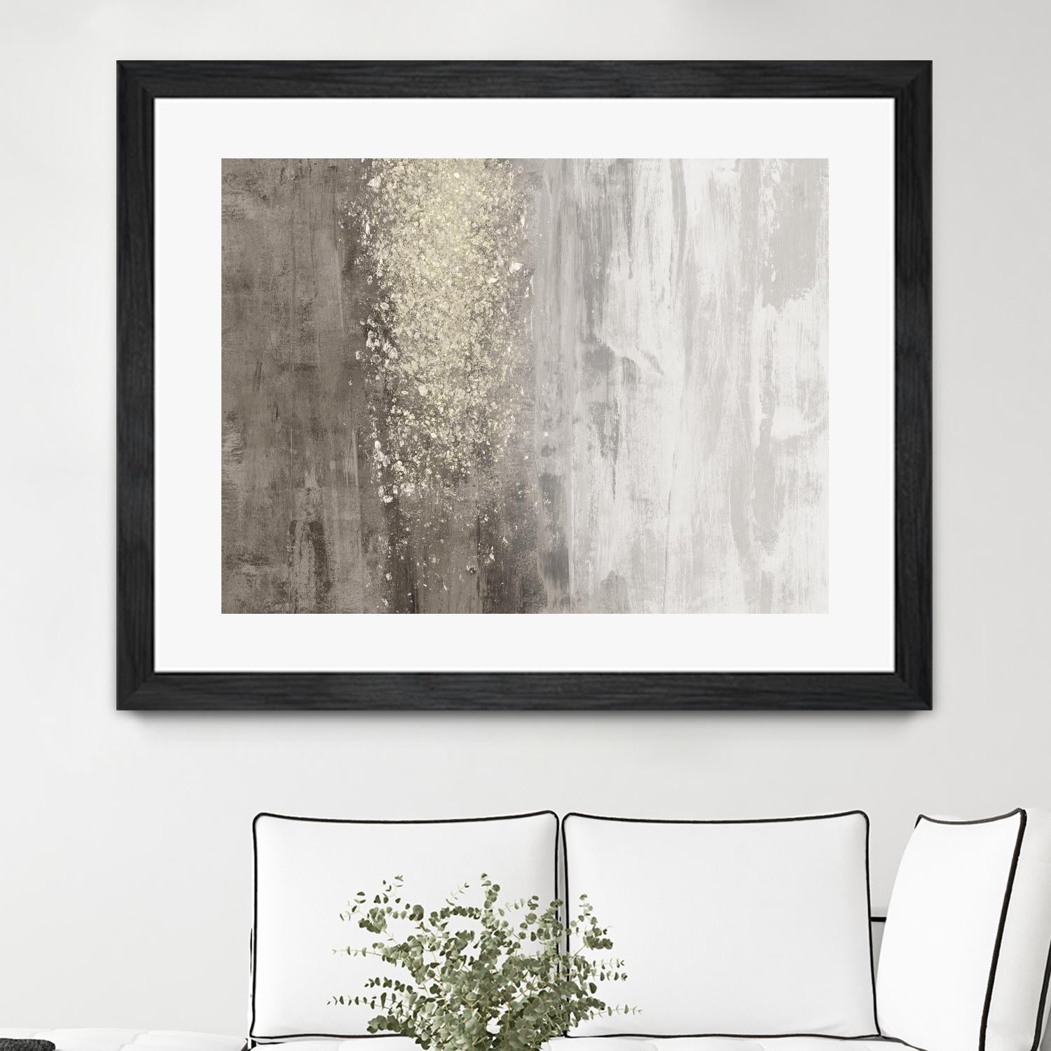 Glitter Rain II by Jennifer Goldberger on GIANT ART - abstract